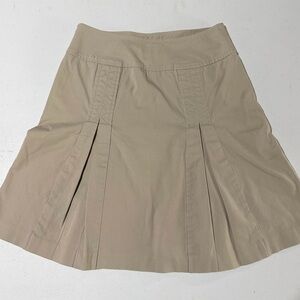 Classic Tan Women's Knee length Skirt